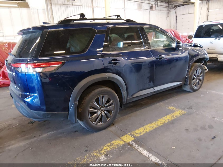 Vin: 5n1dr3bc2pc206652, lot: 46200461, nissan pathfinder sv 4wd 20234
