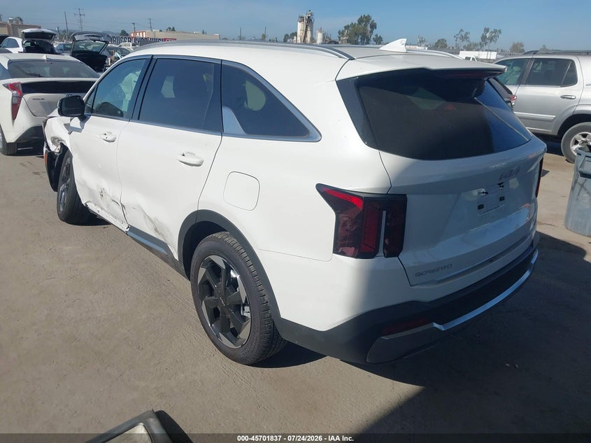 Vin: kndrhdjg1s5383102, lot: 46200465, kia sorento hybrid ex 20253