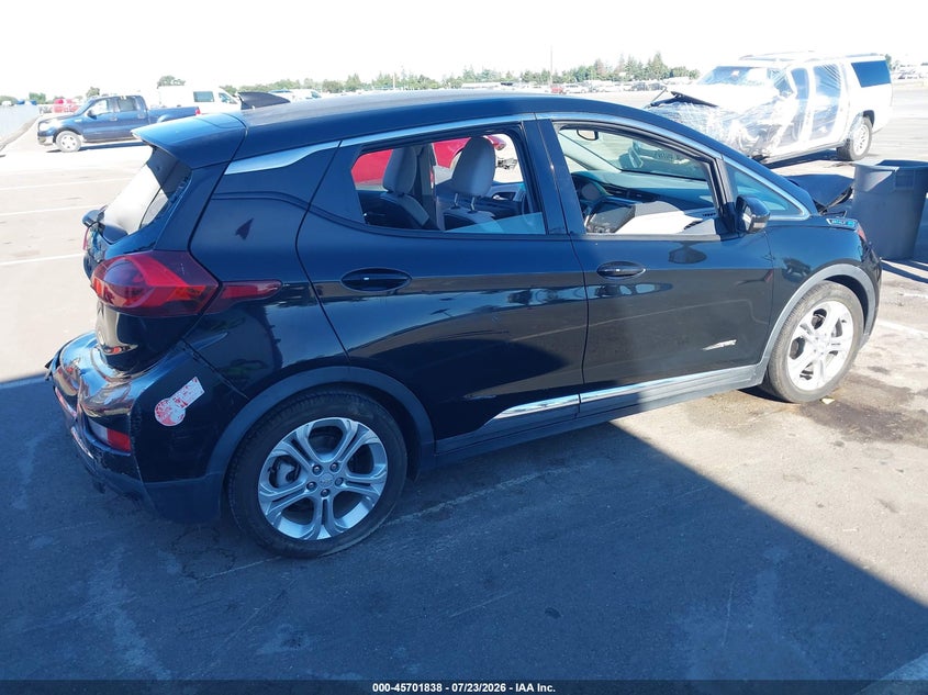 Vin: 1g1fw6s01h4164492, lot: 46200466, chevrolet bolt ev lt 20174