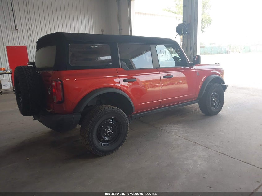 Vin: 1fmde5bhxplb17737, lot: 46200473, ford bronco black diamond 20234