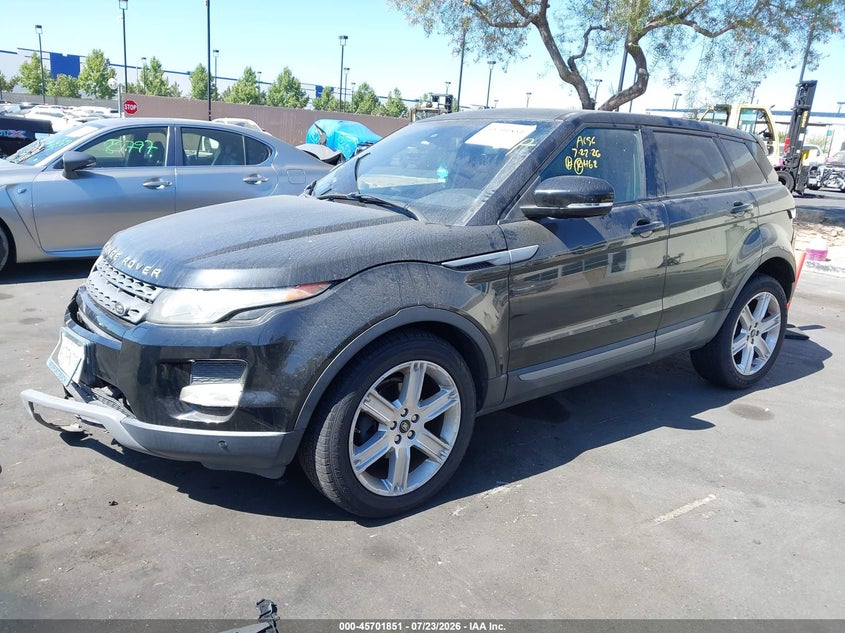 Vin: salvp2bgxdh761741, lot: 46200479, land rover range rover evoque pure 20132