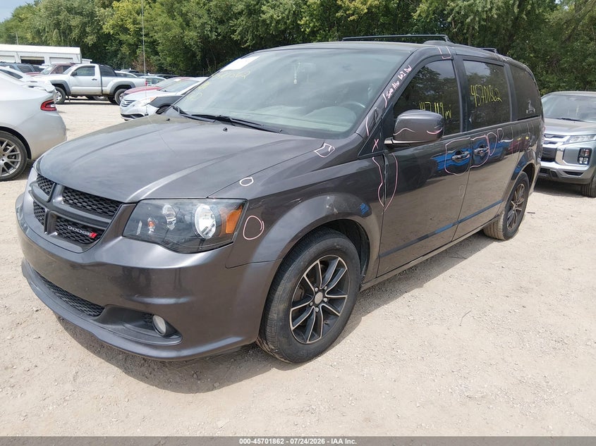 Vin: 2c4rdgeg0jr222281, lot: 46200490, dodge grand caravan gt 20182