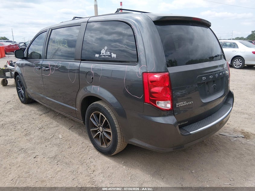 Vin: 2c4rdgeg0jr222281, lot: 46200490, dodge grand caravan gt 20183