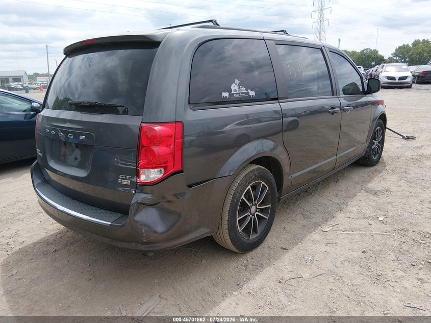 Vin: 2c4rdgeg0jr222281, lot: 46200490, dodge grand caravan gt 20184