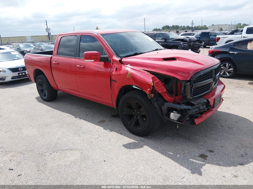 Vin: 1c6rr7mt7js116657, lot: 46200491, ram 1500 night  4x4 5'7 box 2018 img_1