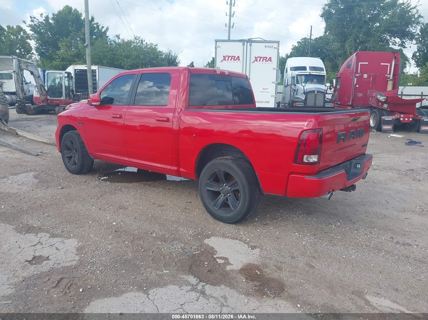 Vin: 1c6rr7mt7js116657, lot: 46200491, ram 1500 night  4x4 5'7 box 20183