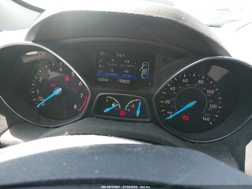 2018 FORD ESCAPE auction photo 7