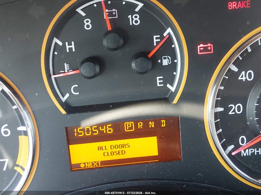 2011 NISSAN ARMADA SPORT UTILITY VEHICLE 5.6L V-8 DOHC, VVT, 317HP