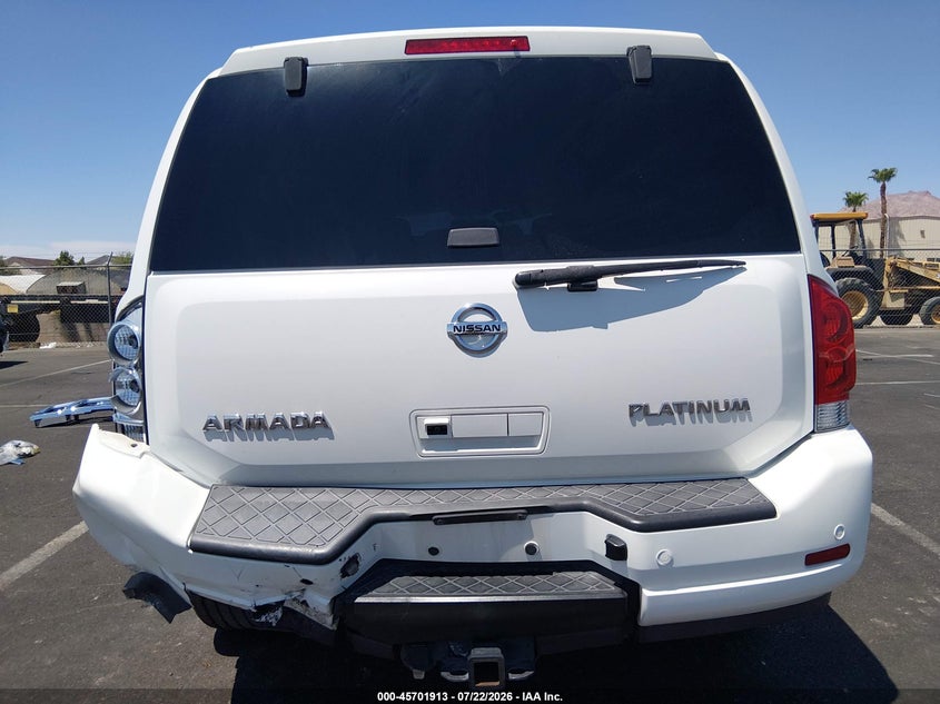 2011 NISSAN ARMADA SPORT UTILITY VEHICLE 5.6L V-8 DOHC, VVT, 317HP