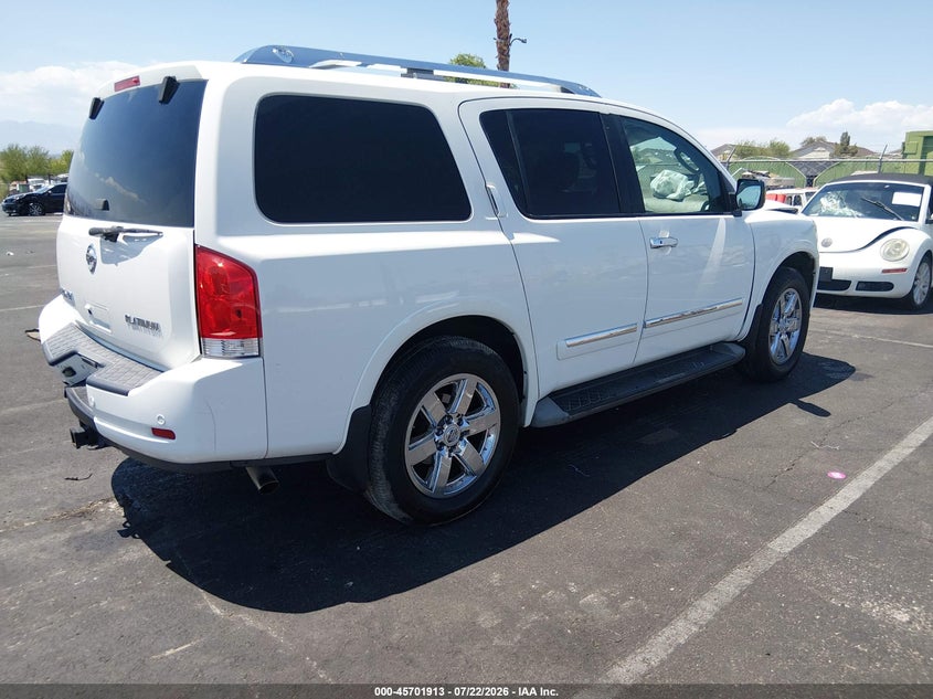 Vin: 5n1aa0ndxbn621907, lot: 46200541, nissan armada platinum 20114