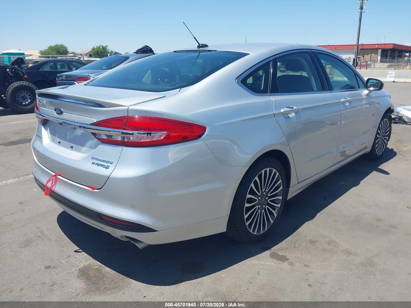 2018 FORD FUSION SEDAN 2.0L I-4 DOHC, VVT, 141HP