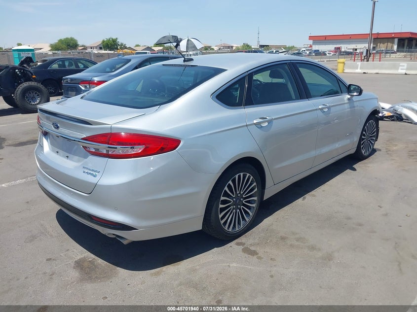Vin: 3fa6p0ru3jr205945, lot: 46200568, ford fusion hybrid titanium 20184