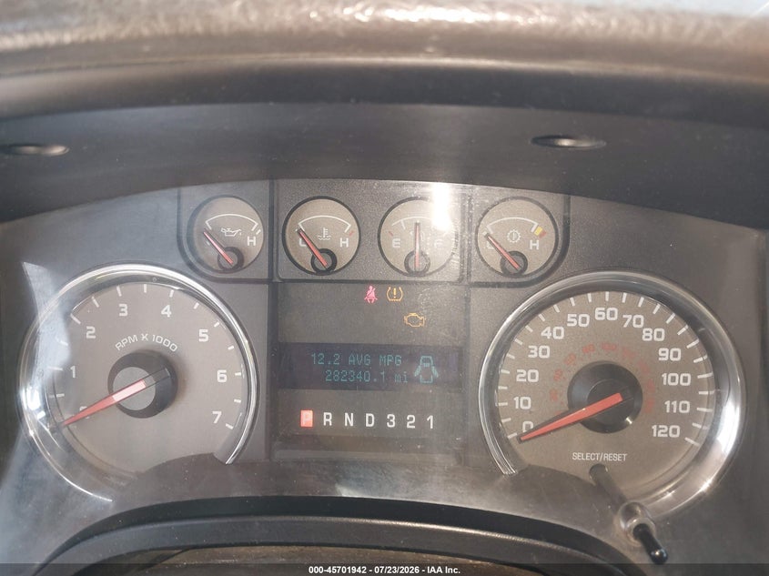 2010 FORD F-150 TRUCK 5.4L V-8 VVT, 310HP
