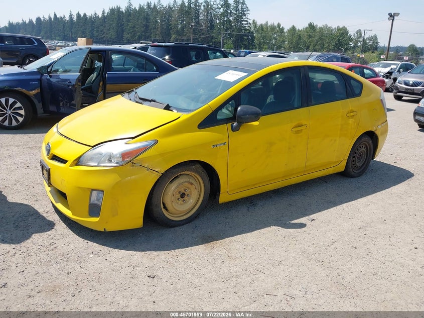 2010 TOYOTA PRIUS auction photo 2