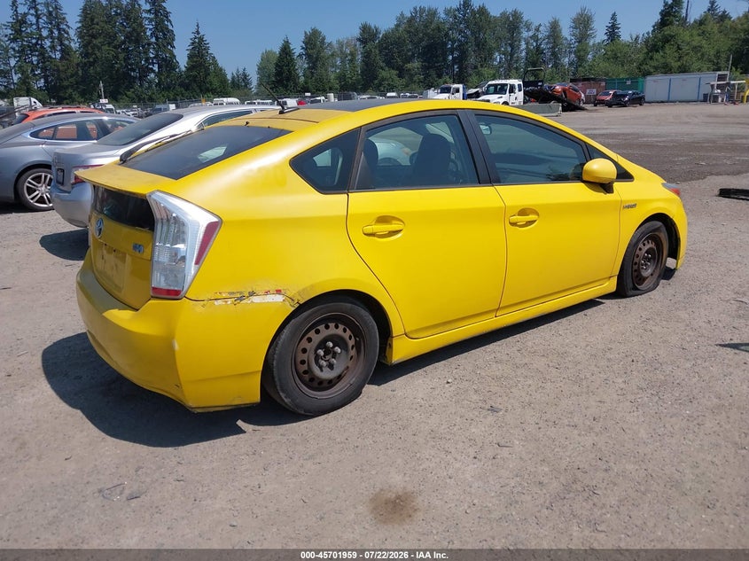 2010 TOYOTA PRIUS auction photo 4