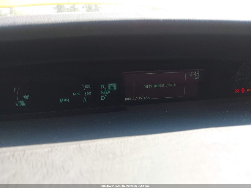 2010 TOYOTA PRIUS auction photo 7