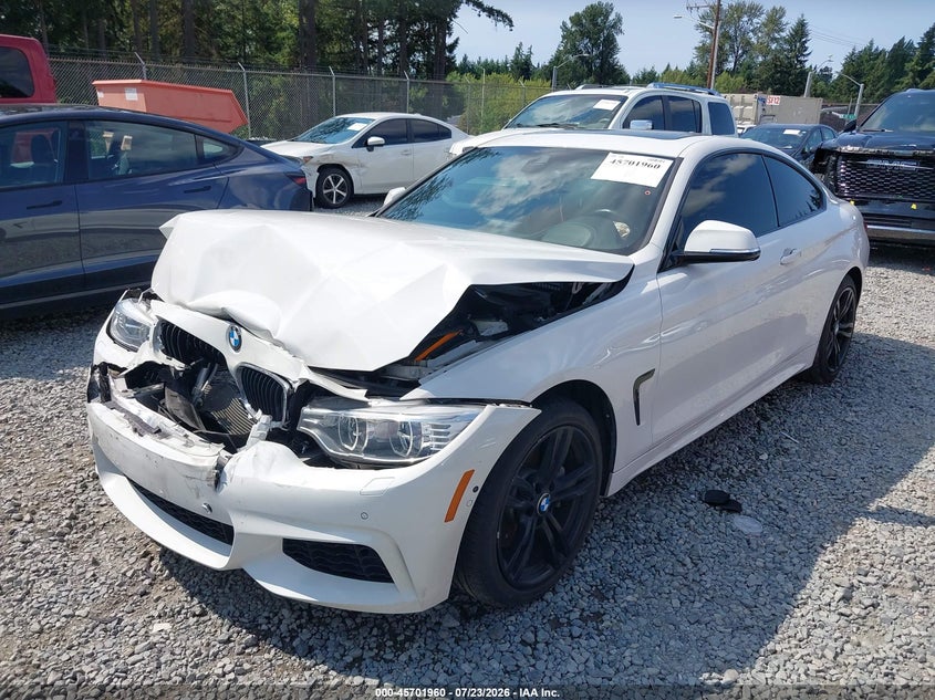 Vin: wba3r5c56ek187325, lot: 46200588, bmw 435i xdrive 20142