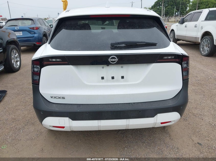 NISSAN KICKS 2025 VIN 3N8AP6CA4SL383376
