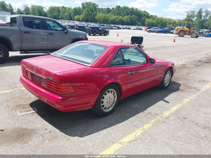 1997 MERCEDES-BENZ SL 500 auction photo 4