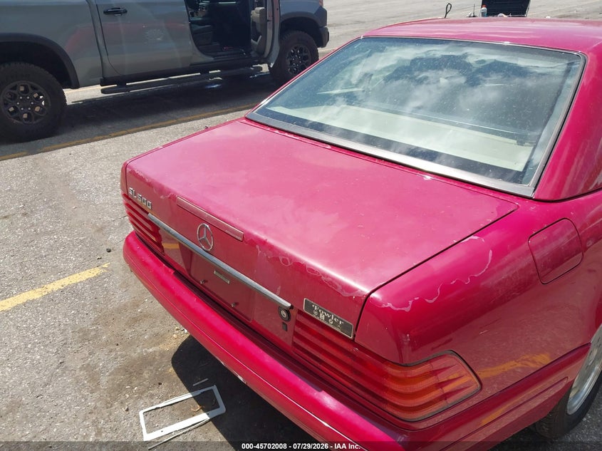 1997 MERCEDES-BENZ SL 500 auction photo 6