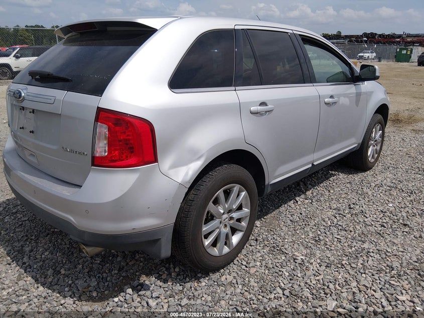 Vin: 2fmdk3kc1bba08593, lot: 46200651, ford edge limited 20114