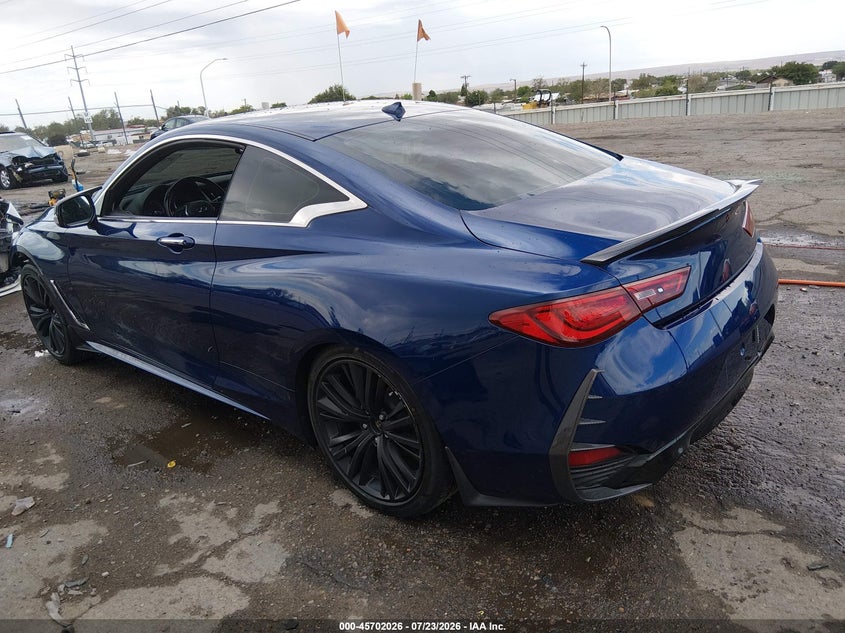 Vin: jn1ev7ek2km231376, lot: 46200654, infiniti q60 3.0t luxe 20193