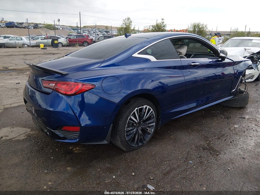 Vin: jn1ev7ek2km231376, lot: 46200654, infiniti q60 3.0t luxe 20194