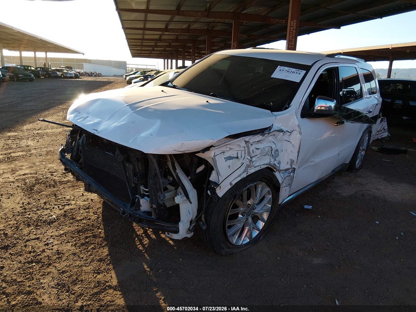 Vin: 1c4rdhag8hc615105, lot: 46200662, dodge durango sxt rwd 20172