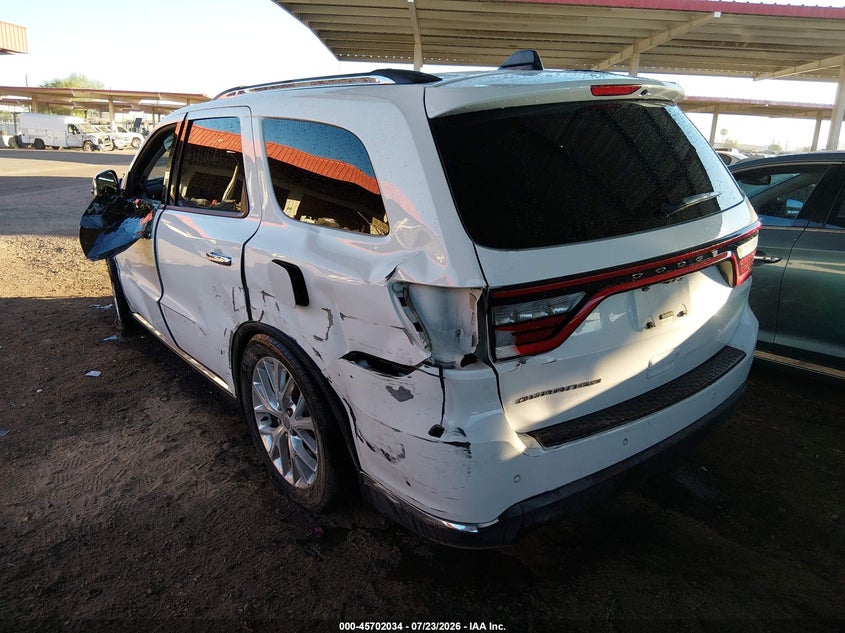 Vin: 1c4rdhag8hc615105, lot: 46200662, dodge durango sxt rwd 20173