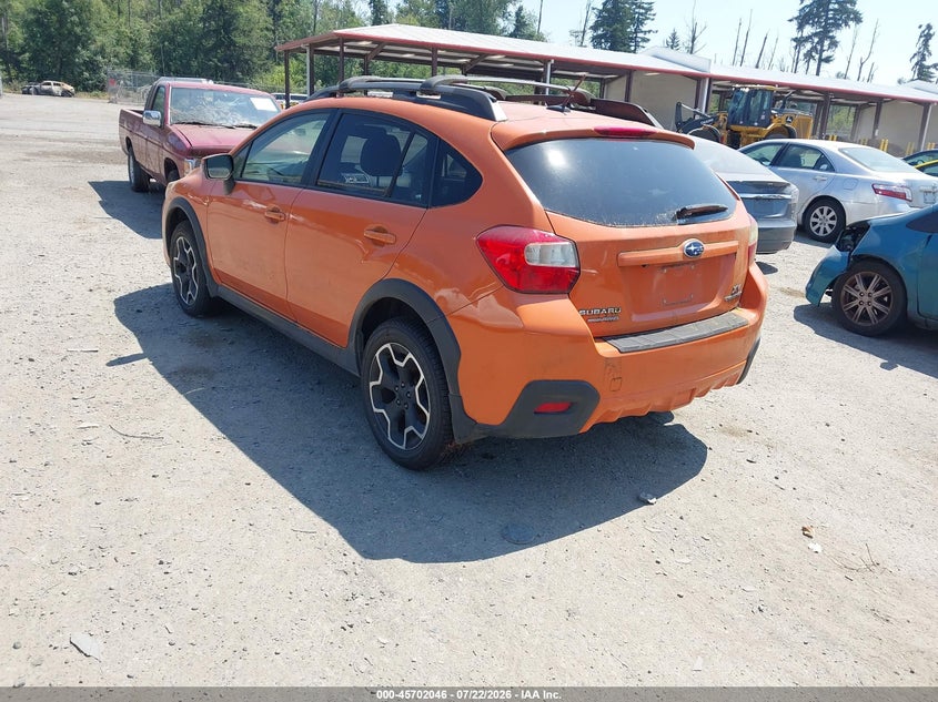 Vin: jf2gpasc9f8311316, lot: 46200674, subaru xv crosstrek 2.0i limited 20153