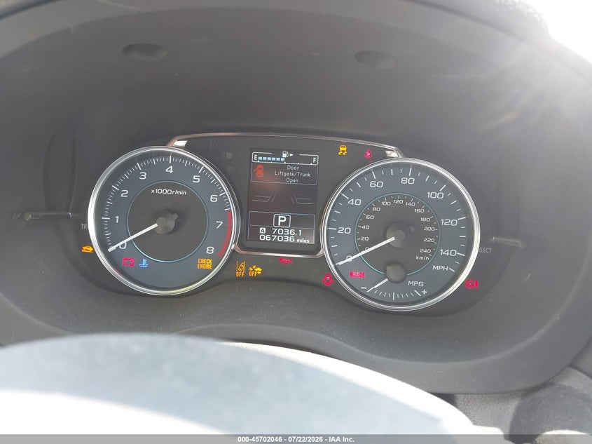 2015 SUBARU XV CROSSTREK auction photo 7