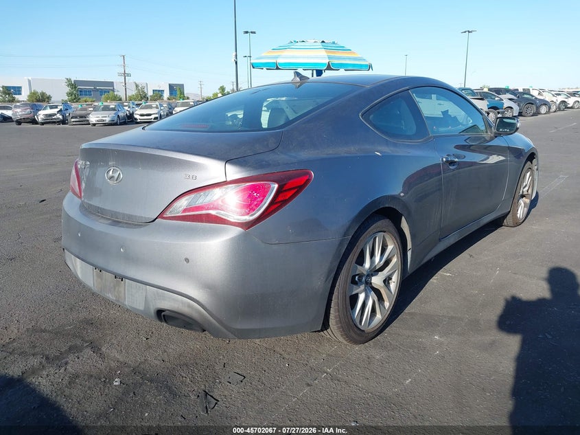 Vin: kmhhu6kj4eu115602, lot: 46200695, hyundai genesis 3.8 grand touring 20144