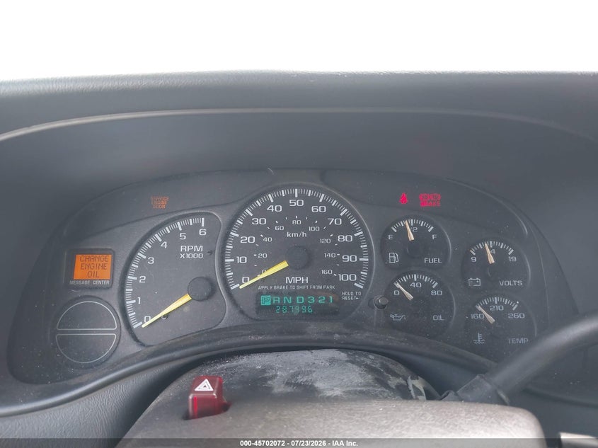 1999 CHEVROLET SILVERADO 1500 auction photo 7