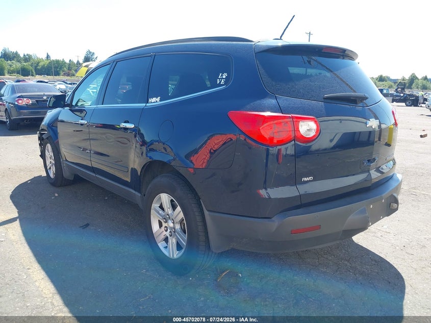 Vin: 1gnkvged1bj235476, lot: 46200707, chevrolet traverse 1lt 20113
