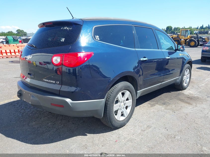 Vin: 1gnkvged1bj235476, lot: 46200707, chevrolet traverse 1lt 20114