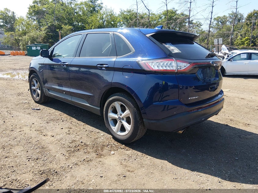 Vin: 2fmpk4g9xgbc00358, lot: 46200720, ford edge se 20163