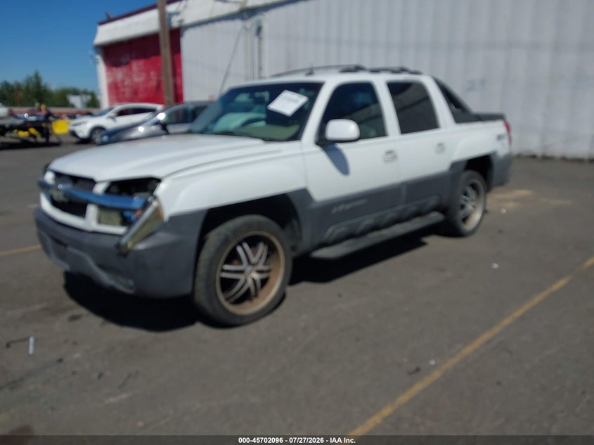 2003 CHEVROLET AVALANCHE 1500 — zdjęcie 2