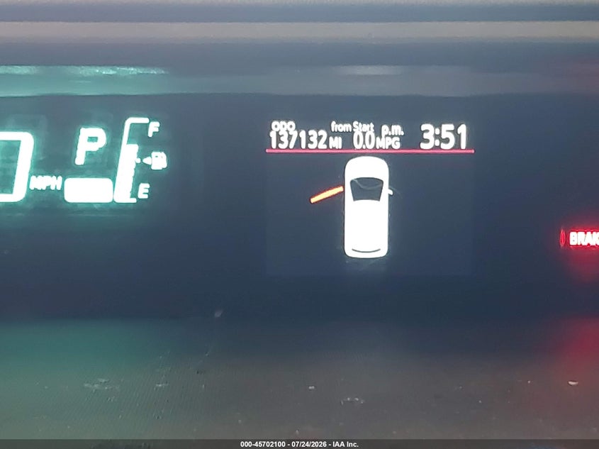 2013 TOYOTA PRIUS C auction photo 7