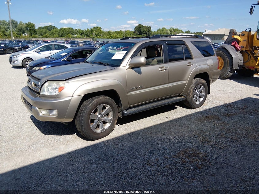 TOYOTA 4RUNNER 2005 VIN JTEBT17R758022575