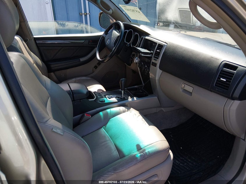 TOYOTA 4RUNNER 2005 VIN JTEBT17R758022575