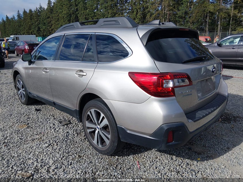 Vin: 4s4bsanc9j3270223, lot: 46200735, subaru outback 2.5i limited 20183