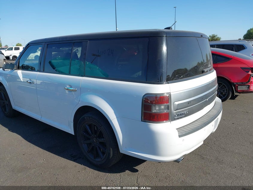 Vin: 2fmgk5d80kba03144, lot: 46200736, ford flex limited 20193