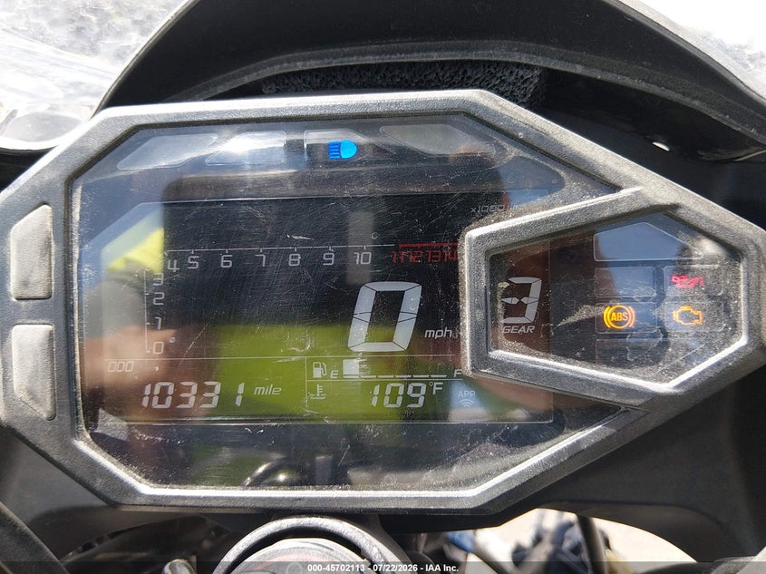 2025 KAWASAKI EX500 auction photo 7