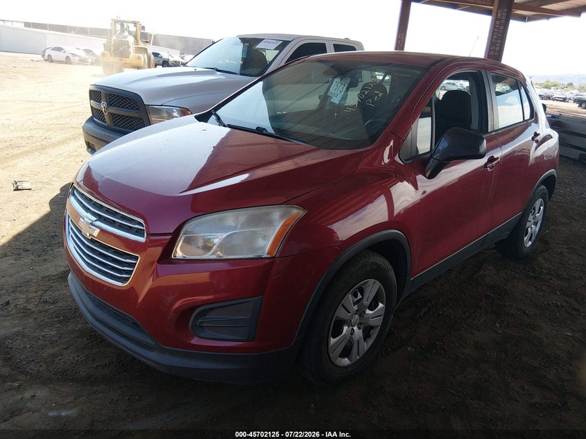 2015 CHEVROLET TRAX auction photo 2