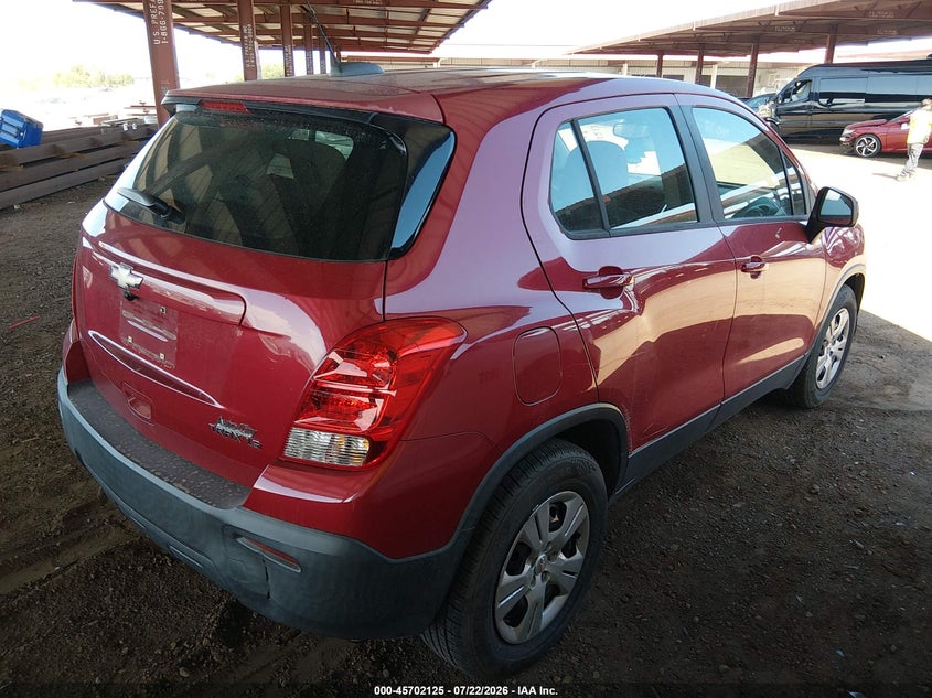 2015 CHEVROLET TRAX auction photo 4