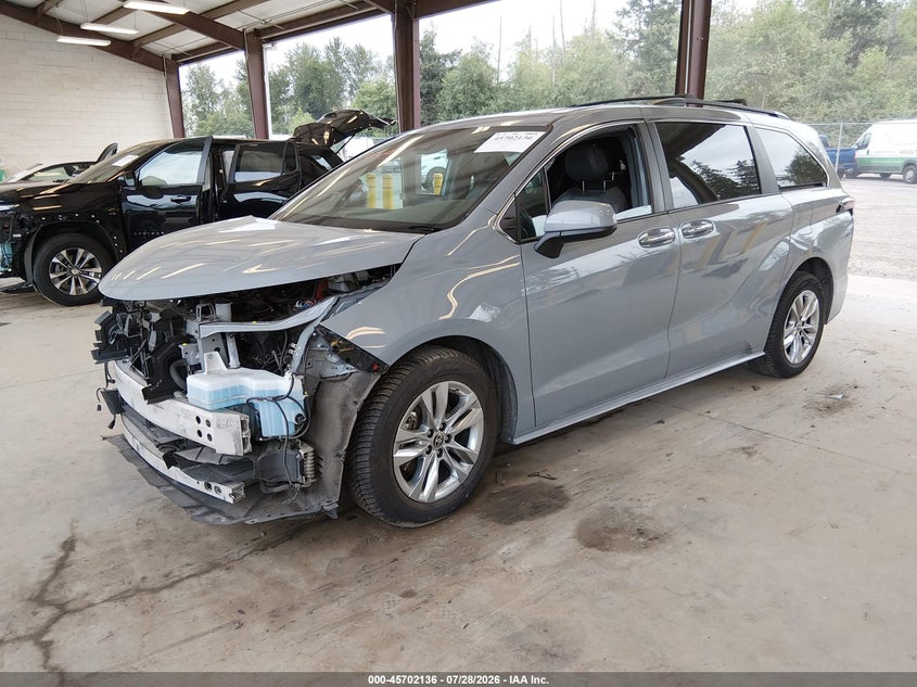Vin: 5tdcskfcxps087112, lot: 46200764, toyota sienna woodland edition 20232