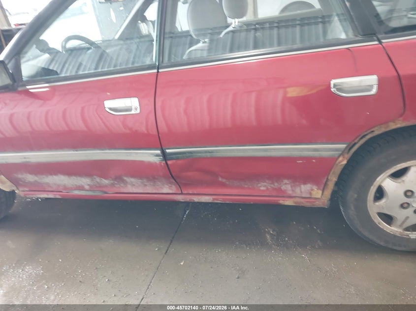 SUBARU LEGACY 1991 VIN 4S4BJ63C4M7903730