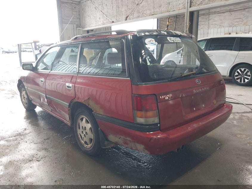 SUBARU LEGACY 1991 VIN 4S4BJ63C4M7903730