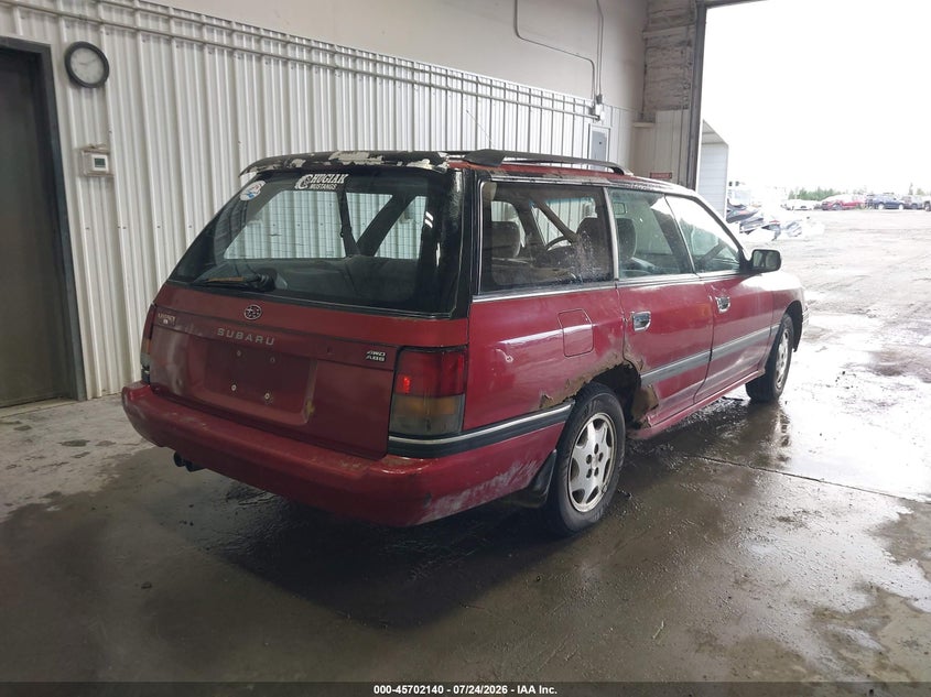 1991 SUBARU LEGACY auction photo 4