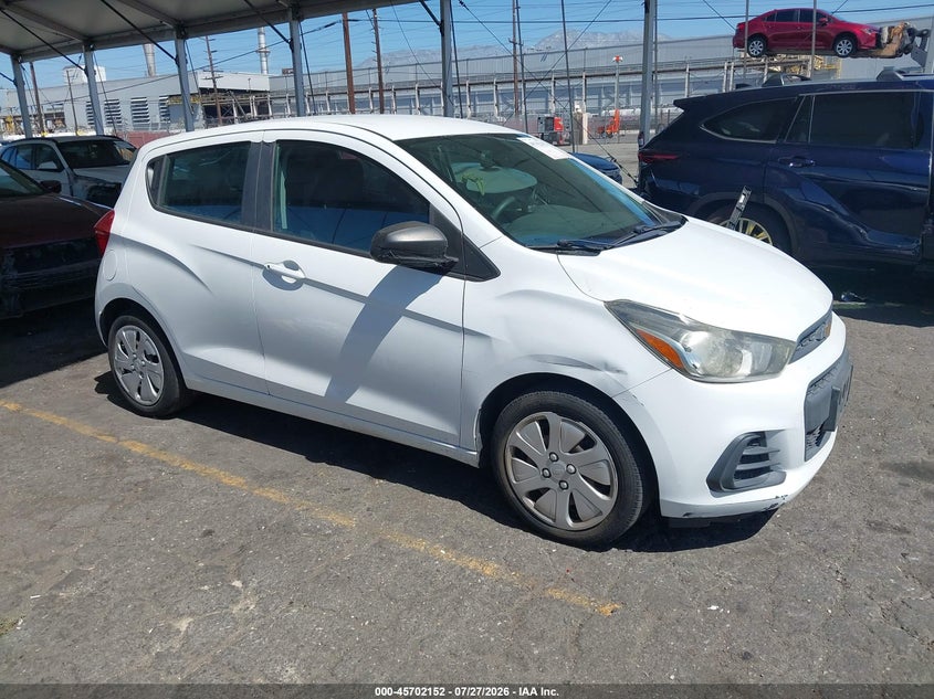 Vin: kl8cb6sa0hc758682, lot: 46200780, chevrolet spark ls cvt 2017 img_1